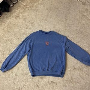 Blue sweatshirt